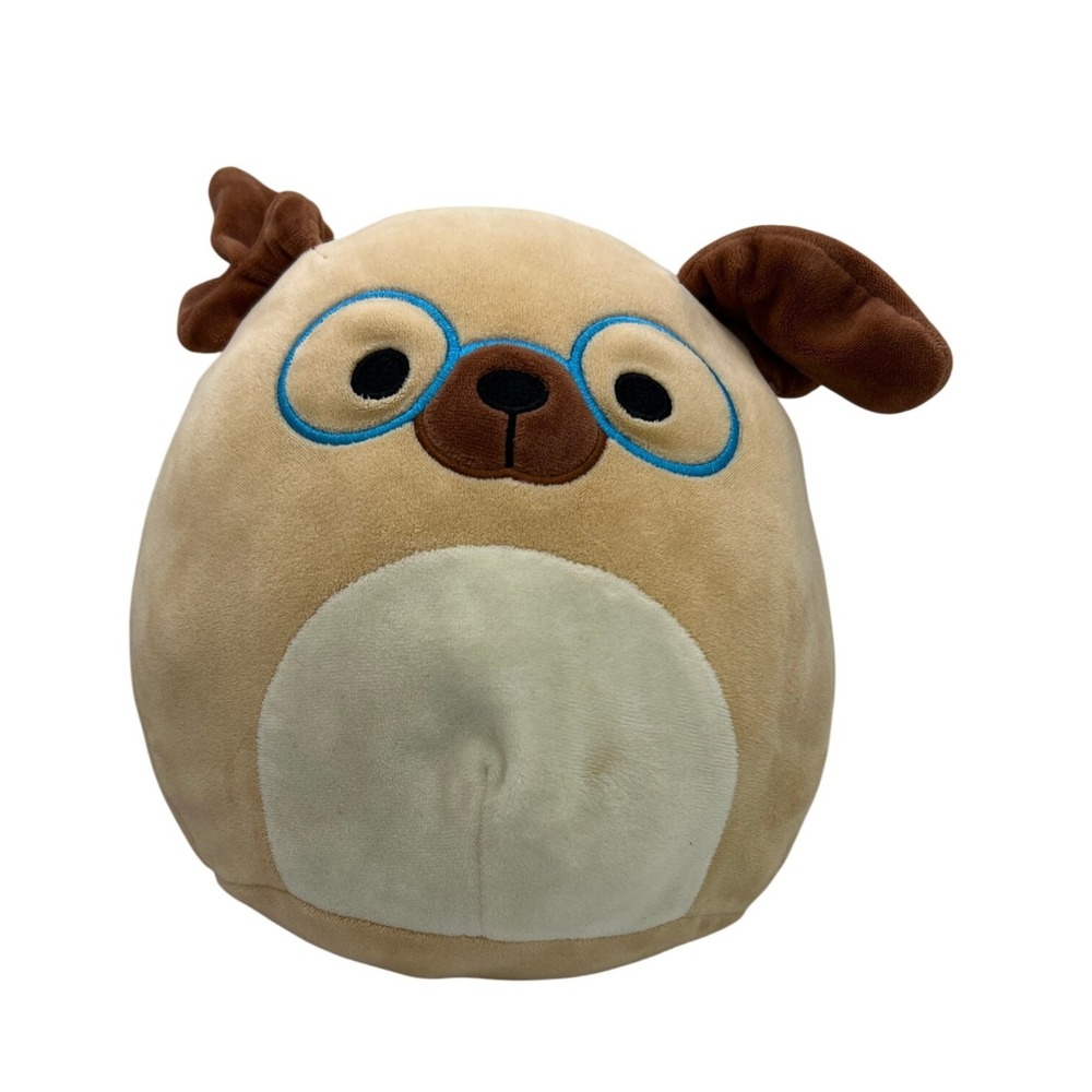 Squishmallows Paulita the Pug with Glasses Plush Kids Stuffed Animal Toy